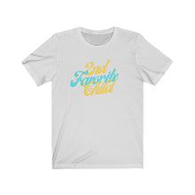 Load image into Gallery viewer, ahs Tee shirt with Blue and yellow wording: 2nd favorite child
