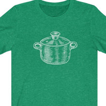 Load image into Gallery viewer, Kelly Green T shirt with a casserole
