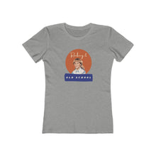 Load image into Gallery viewer, Grey  tee Shirt with picture of Vintage Little Girl, wording: Rocking it Old School
