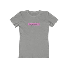 Load image into Gallery viewer, Athletic grey Tee Shirt with wording with Pink Smudge with wording Rise from the ashes
