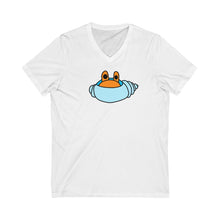 Load image into Gallery viewer, White  Tee shirt with Hermie the Hermit logo
